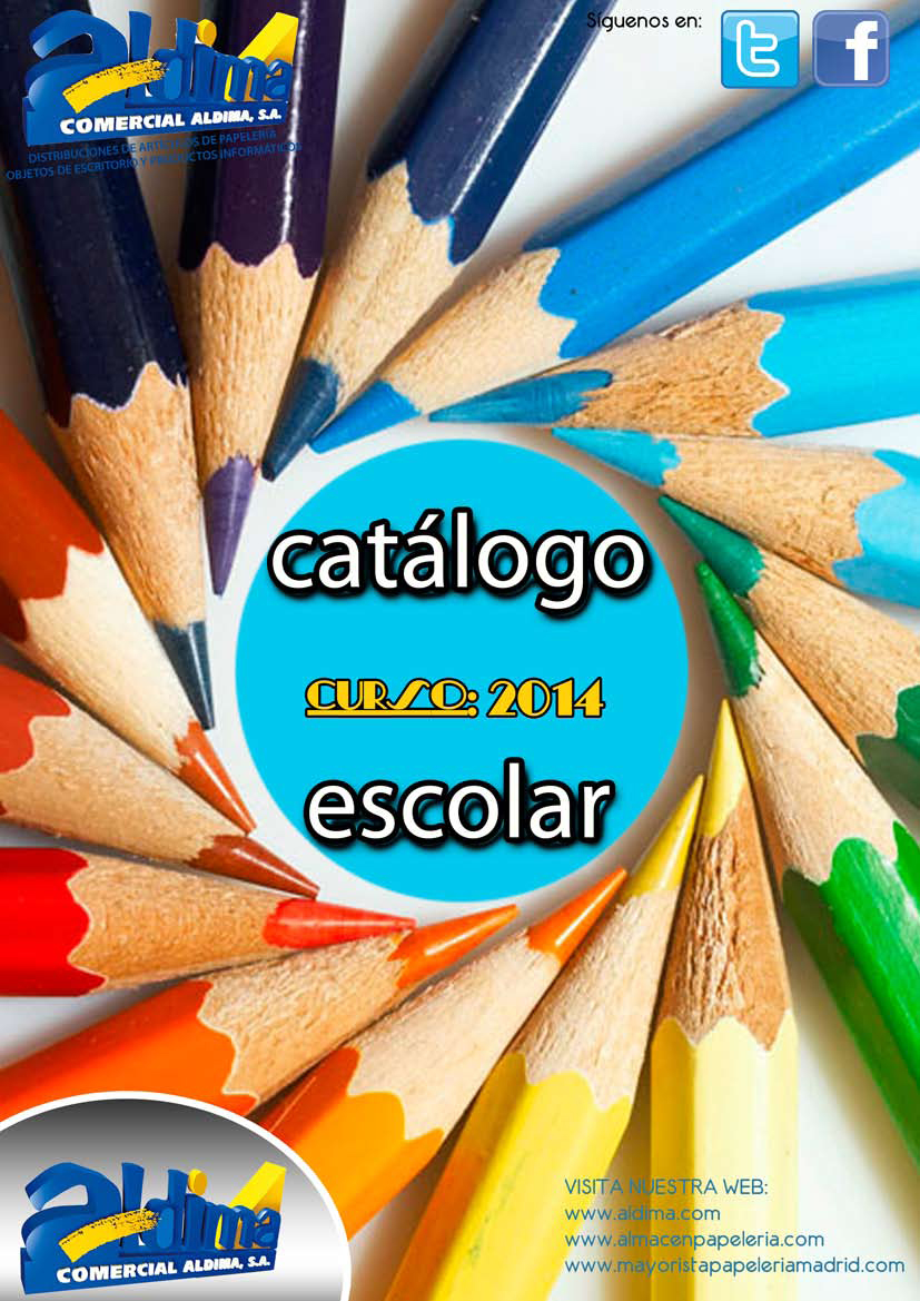 En nuestras webs podéis descargaros nuestro catálogo escolar de papelería para esta nueva campaña de...